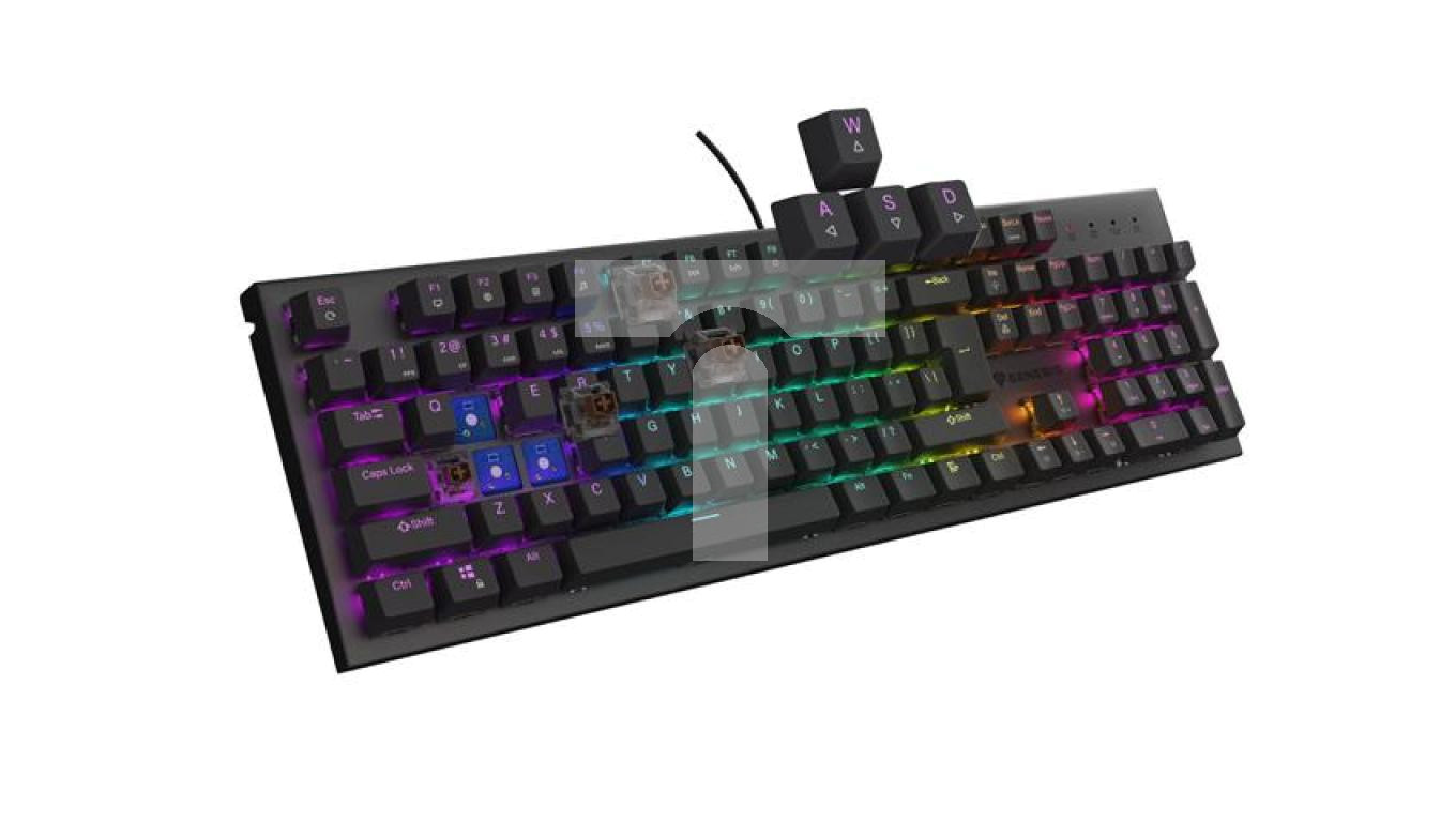 Klawiatura Dla Graczy Genesis Thor Us Pod Wietlenie Rgb Mechaniczna Switch Czarna Hot Swap