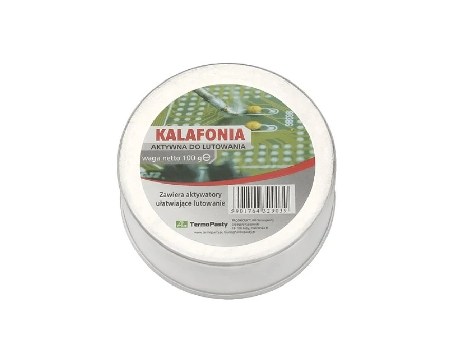 Kalafonia aktywana do lutowania 100g AGT-035 – AG TermoPasty | TIM SA