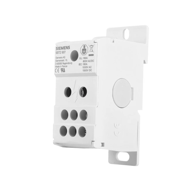 Blok rozdzielczy 160A 1P 690V 1x10-70mm2 6x2,5-16mm2 DIN 5ST2507 ...