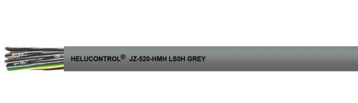 Przewód sterowniczy JZ-520 HMH LS0H 3x1 szary elastyczny 300