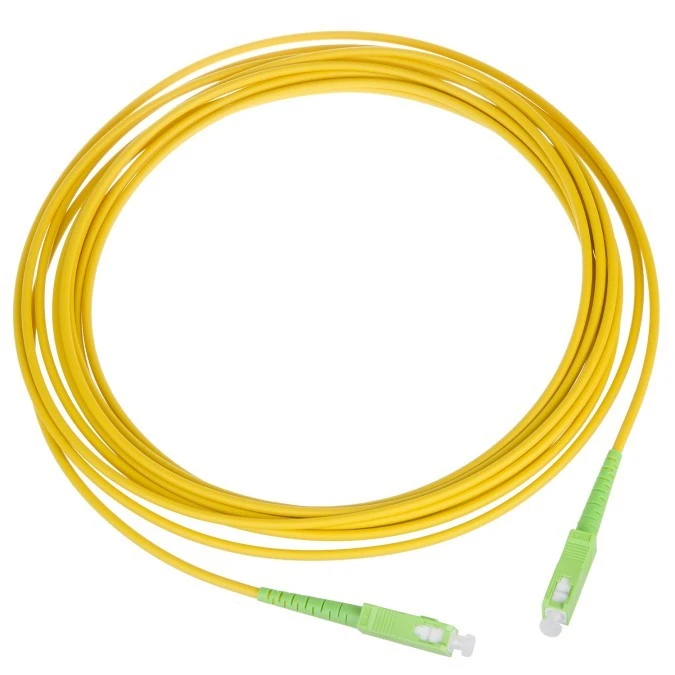 Patchcord światłowód kabel Maclean, SC/APC-SC/APC, jednomodowy, długość ...