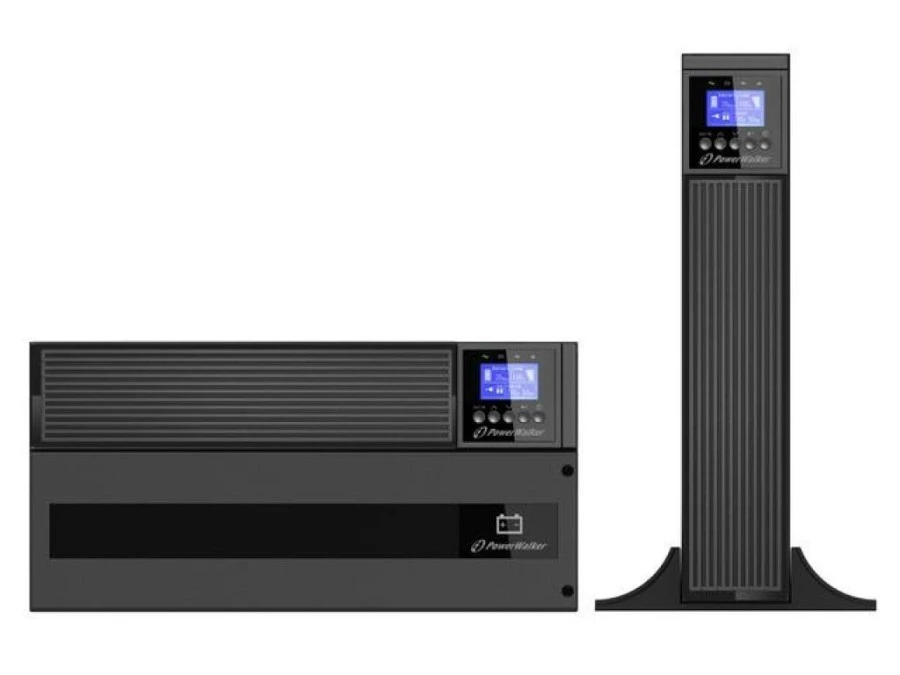 UPS RACK POWERWALKER VFI 10000 ICR IOT PF1 ON-LINE 10000VA TERMINAL USB ...
