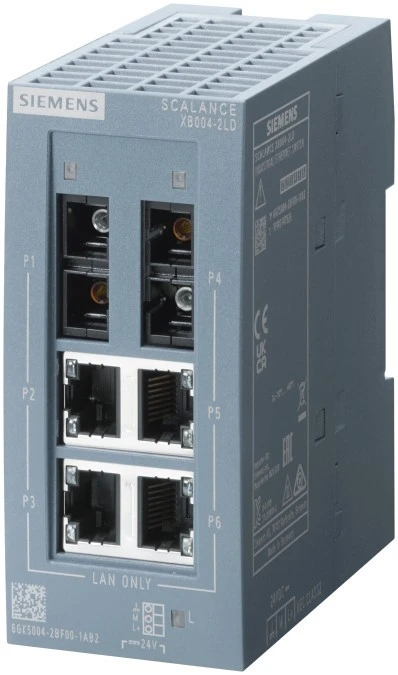Switch przemysłowy SCALANCE XB004-2LD 4xRJ45 10/100 Mbit/s, 2x SM SC ...