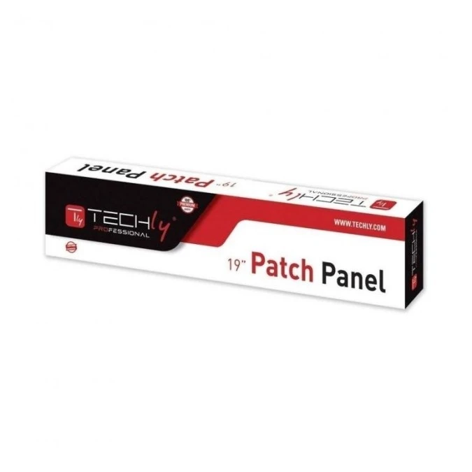 Patch Panel 1U UTP 16x RJ45 Cat6 Czarny – Techly | TIM SA