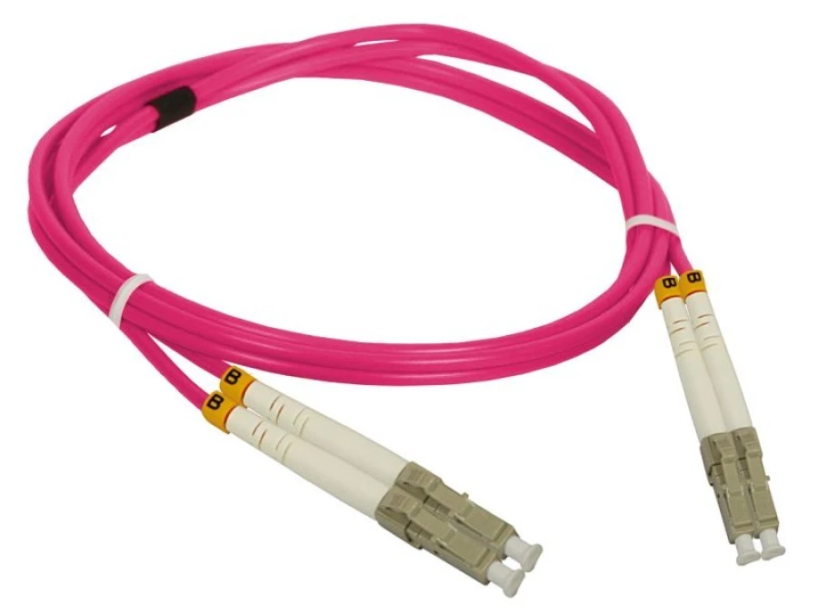 Patch cord MM OM4 LC-LC duplex 50/125 2.0m FOC-LCLC-5MMD-2-4 – A-LAN ...