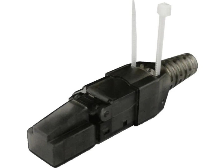 Wtyk RJ45 UTP kat.6A 10G PoE+, beznarzędziowy na gruby drut 22-24 AWG ...