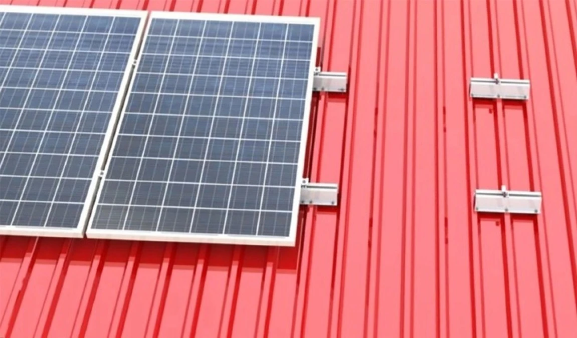 Uchwyt mostek trapezowy aluminiowy szyna montażowa 300x115x40mm do ...