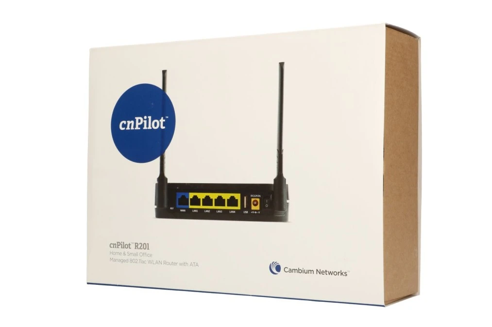 CAMBIUM CNPILOT INDOOR R201 802.11AC DUAL BAND ROUTER WITH VOIP GATEWAY ...