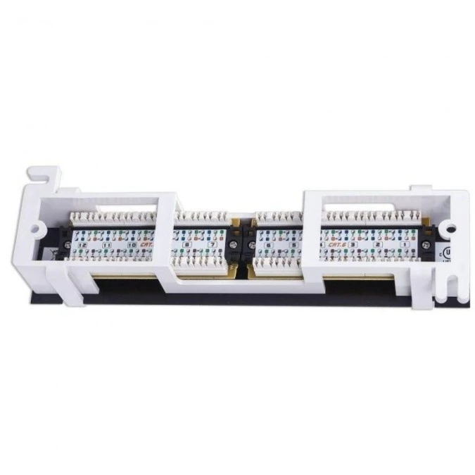 Patch Panel naścienny Cat6 UTP 12x RJ45 do szaf rack – INTELLINET | TIM SA