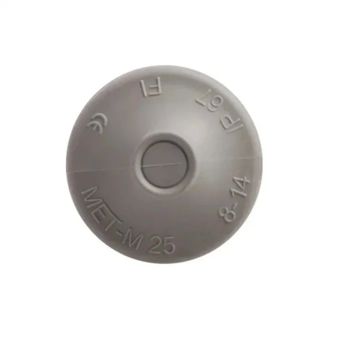 Dławica kablowa MET-M25 IP67 - szara – HT HI TECH POLYMERS | TIM SA