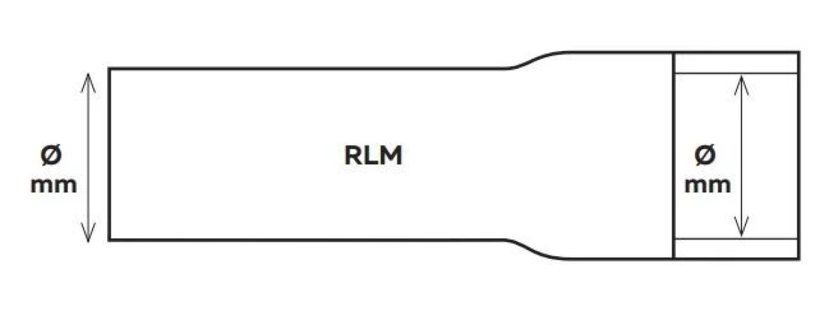 Rura Kielichowa Elektroinstalacyjna Sztywna RLM 32mm Szara 2 mb 1 szt ...