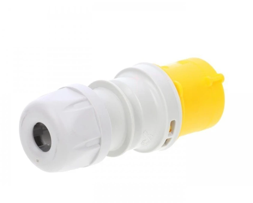 Wtyczka przenośna 16A 3P 110V żółta IP44 SHARK 013-4 – PCE