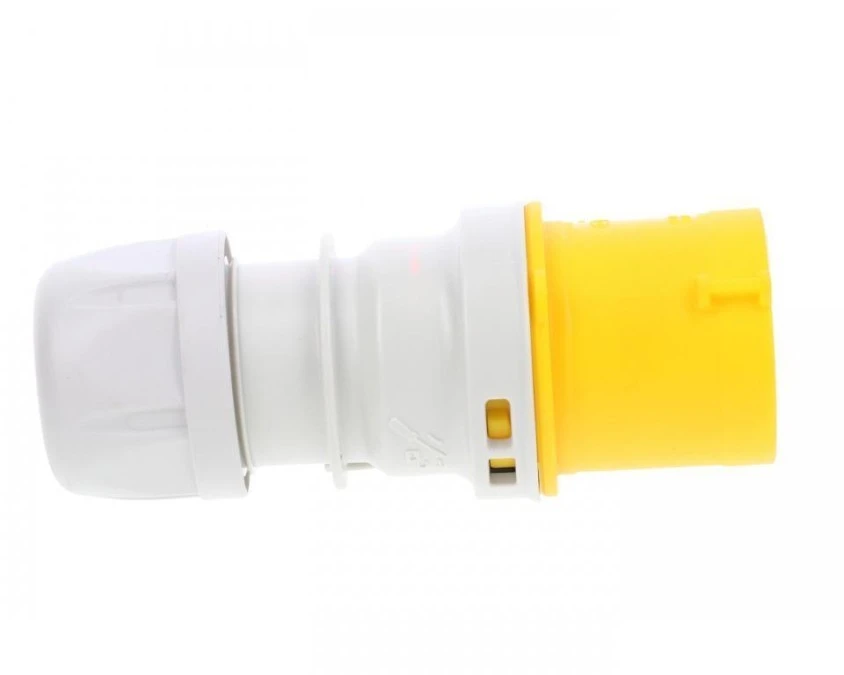 Wtyczka przenośna 16A 3P 110V żółta IP44 SHARK 013-4 – PCE
