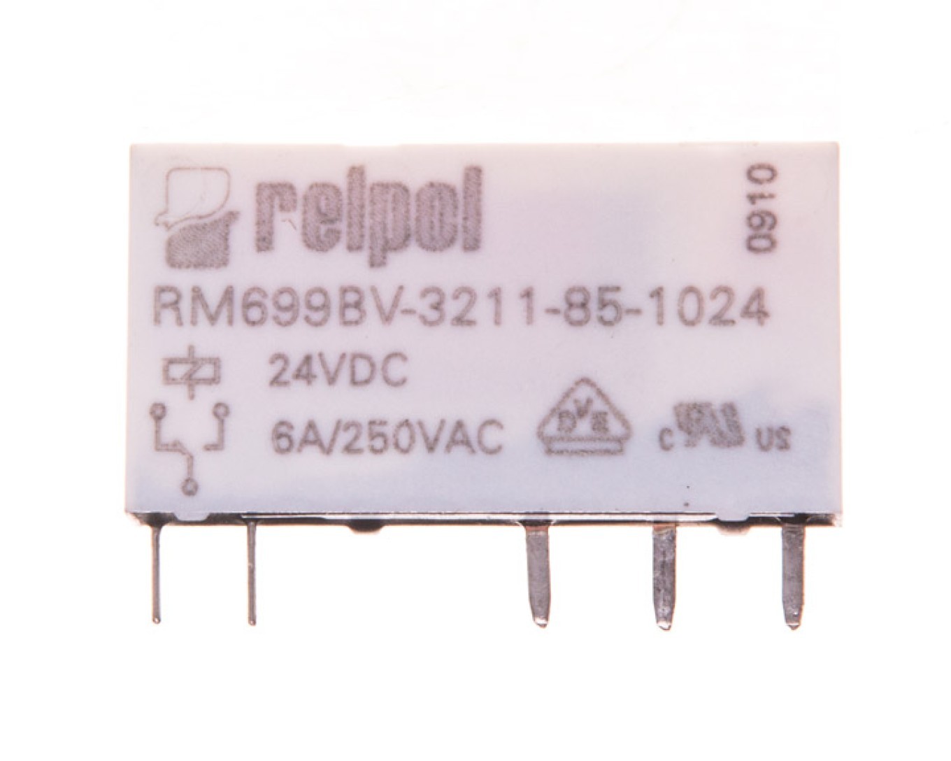 1P 24V DC AgSnO2/Au Miniature Relay RM 2613705