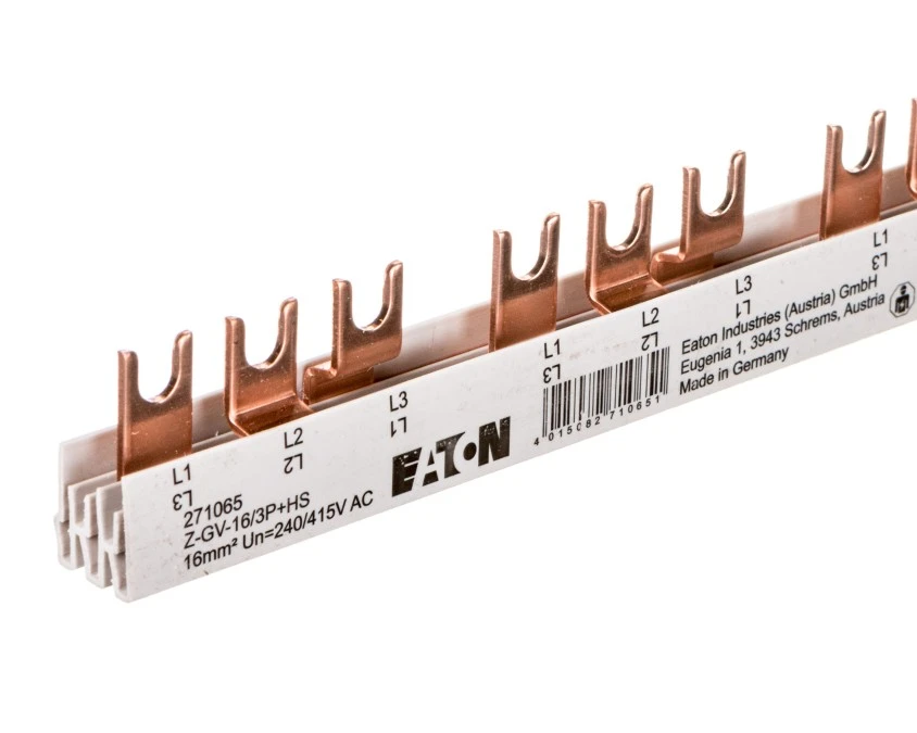 Szyna łączeniowa 3P 80A 16mm2 widełkowa Z-GV-16/3P+HS 271065