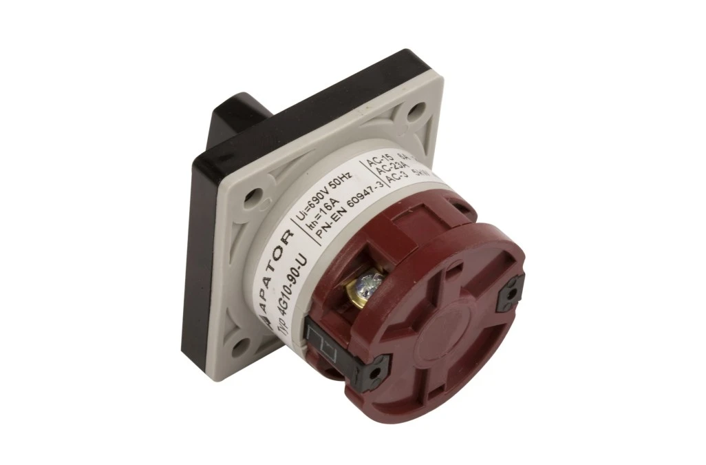 Łącznik krzywkowy 0-1 1P 10A do wbudowania 4G10-90-U R014 63