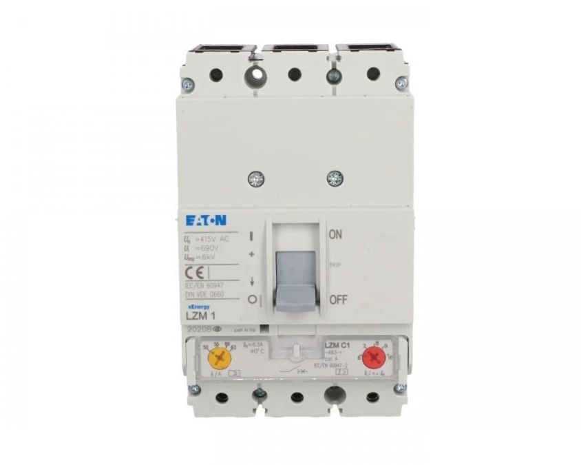 Wyłącznik mocy 3P 63A 36kA LZMC1-A63-I 111893 – EATON | TIM SA