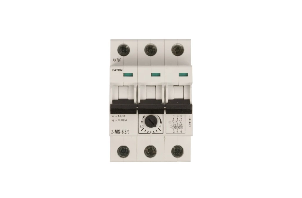 みい　0603 Wyłącznik silnikowy 3P 2,2kW 4-6,3A Z-MS-6,3/3 248410