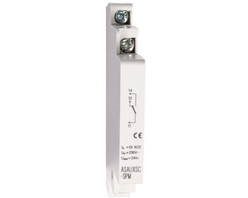 Styk pomocniczy 1Z 1R montaż boczny ASAUXSC-SPM 131785