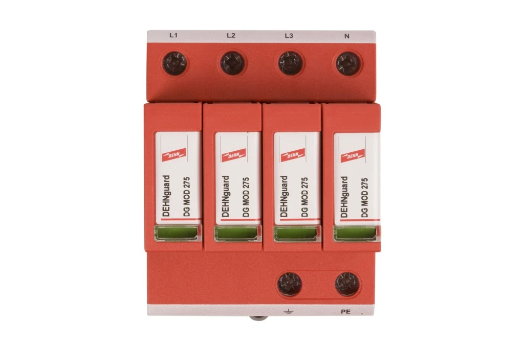 Ogranicznik przepięć Typ T2 4P 20kA 1,5kV DEHNguard M TNS