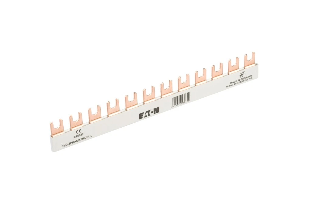 Szyna łączeniowa 1P 63A 10mm2 widełkowa (12 mod.) EVG-1PHAS