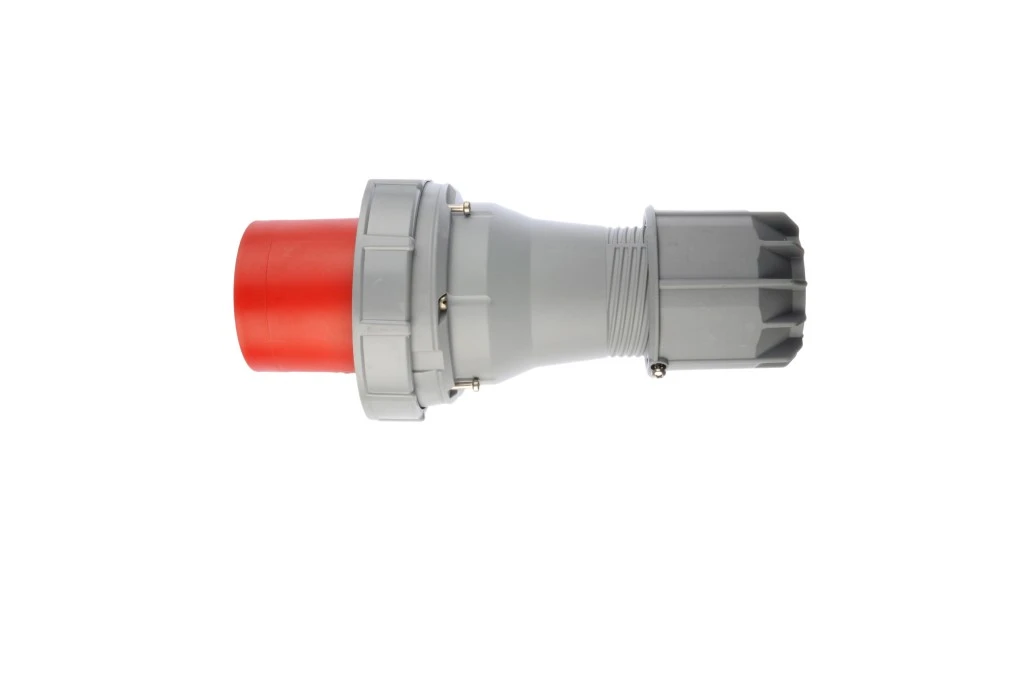 Wtyczka przenośna 125A 5P 400V czerwona IP67 POWER TWIST 045