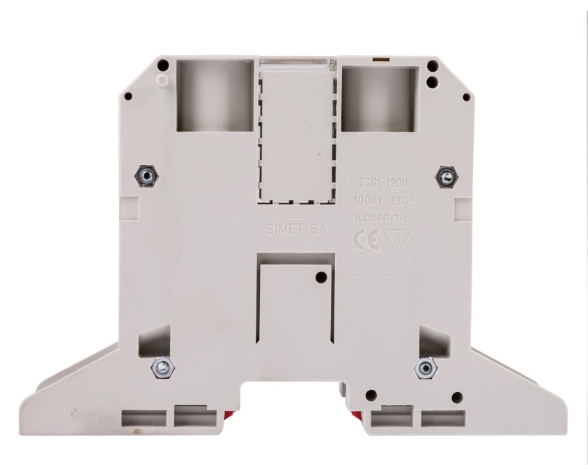 Złączka szynowa 2-przewodowa 120mm2 szara NOWA ZSG 1-120Ns