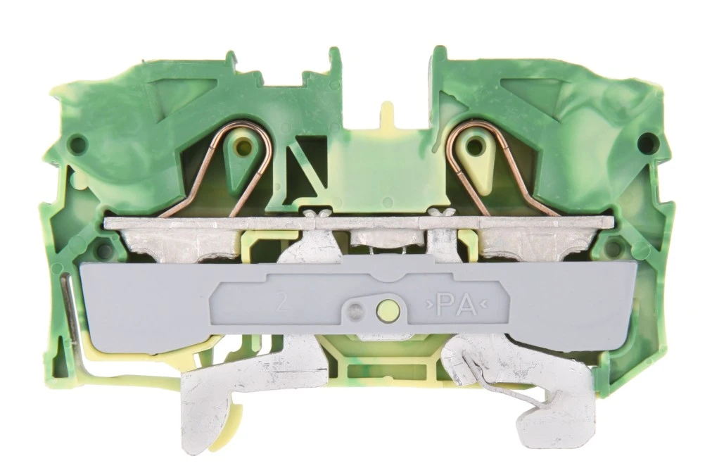 しむ　1207 Złączka szynowa ochronna 10mm2 żółto-zielona 2010-1207