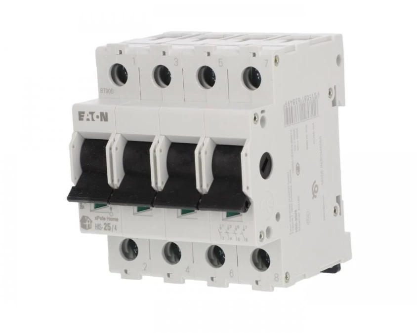 Rozłącznik modułowy 25A 4P HIS-25/4 167349 – EATON | TIM SA