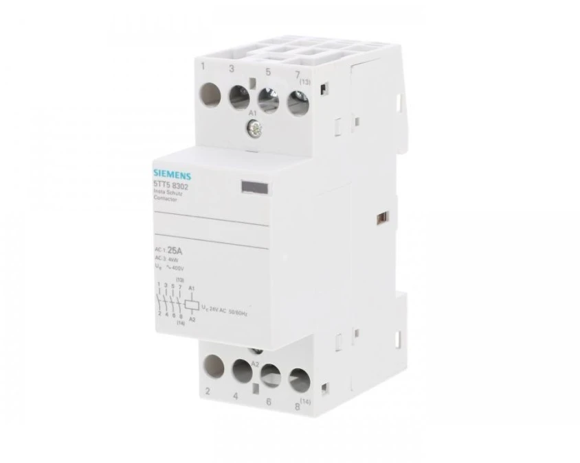 Stycznik modułowy 25A 4Z 0R 24V AC 5TT5830-2 – SIEMENS | TIM SA