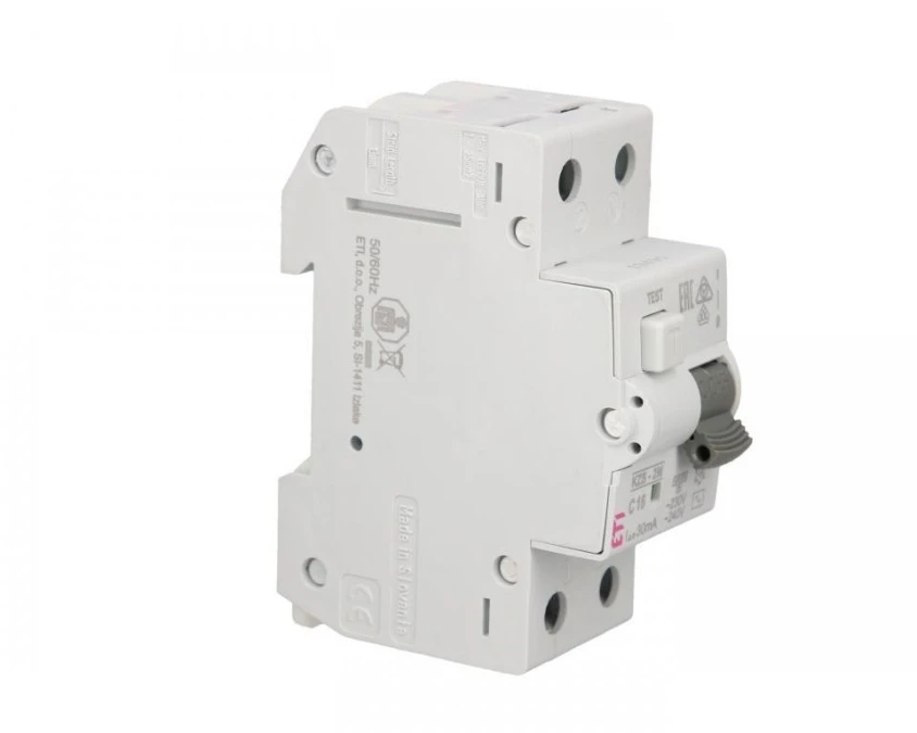 Wyłącznik różnicowo-nadprądowy 2P 16A C 0,03A typ AC KZS-2M