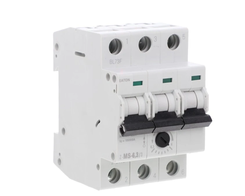 みい　0603 Wyłącznik silnikowy 3P 2,2kW 4-6,3A Z-MS-6,3/3 248410