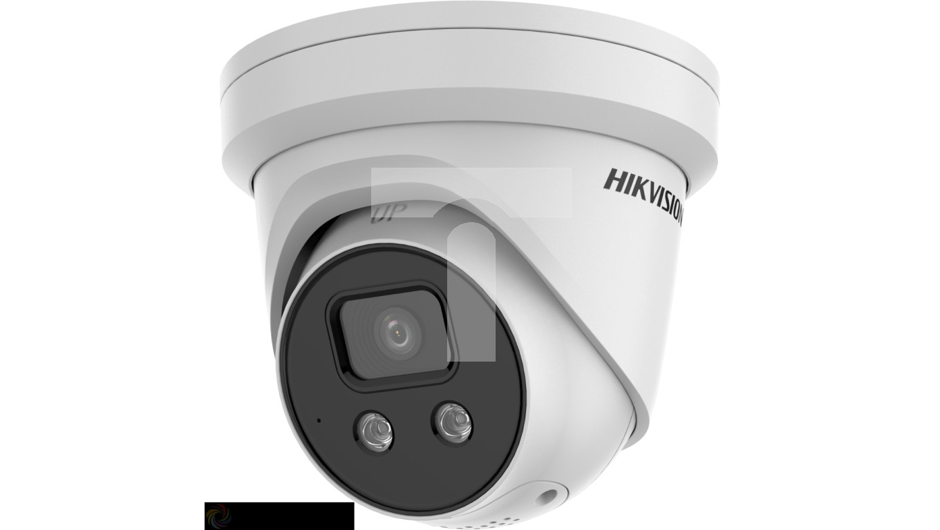 AcuSense kamera IP kopułkowa 6.0 Mpix darkfigher, FL 2.8 mm, IR 30m, biała, metal