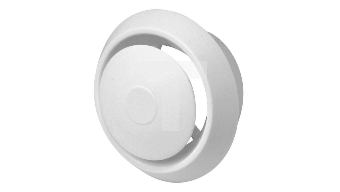 Anemostat wentylacyjny fi 100 biały T AN1 Awenta TIM SA