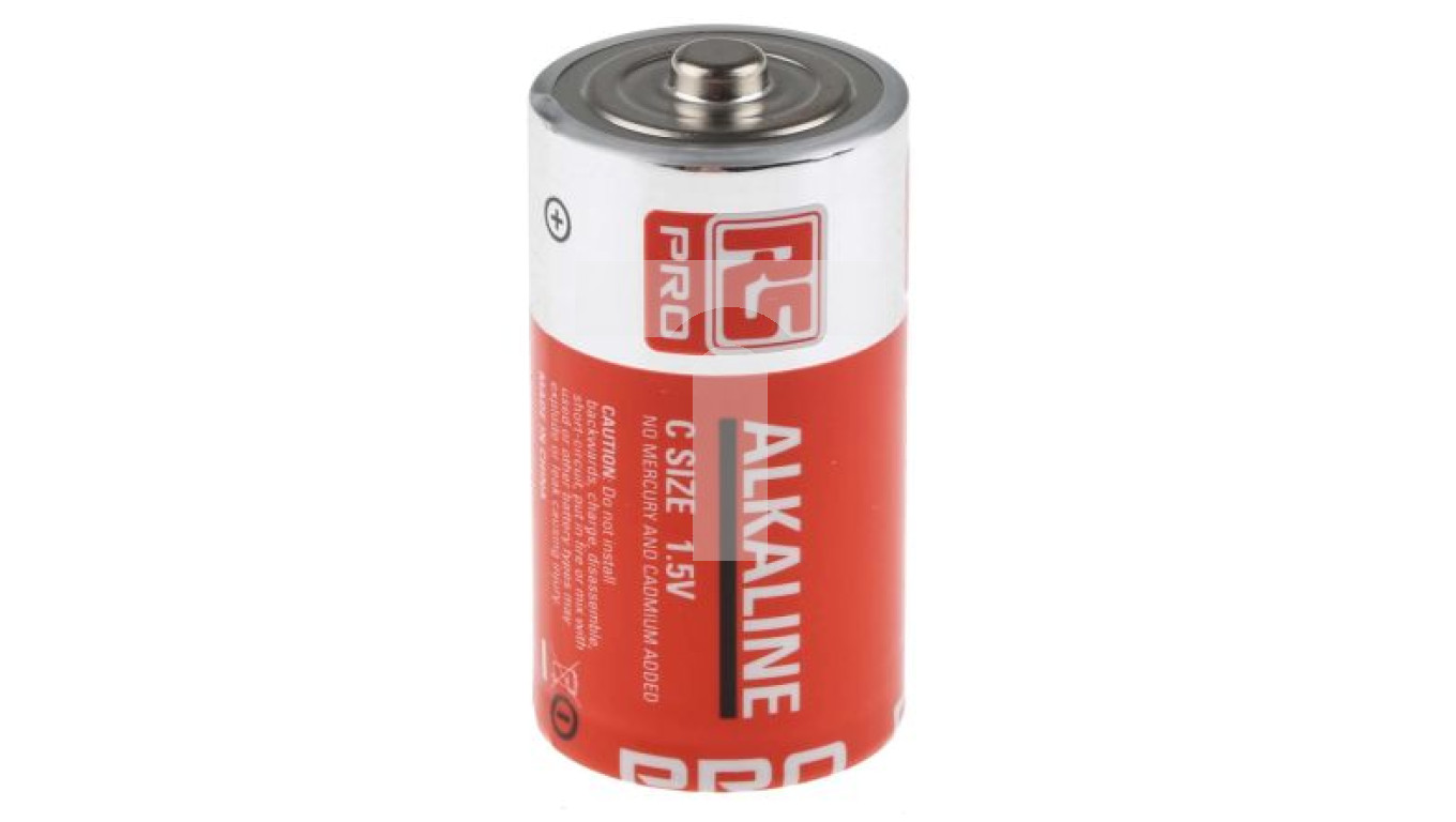 Baterie C, 1.5V LR14, RS PRO – RS COMPONENTS | TIM SA