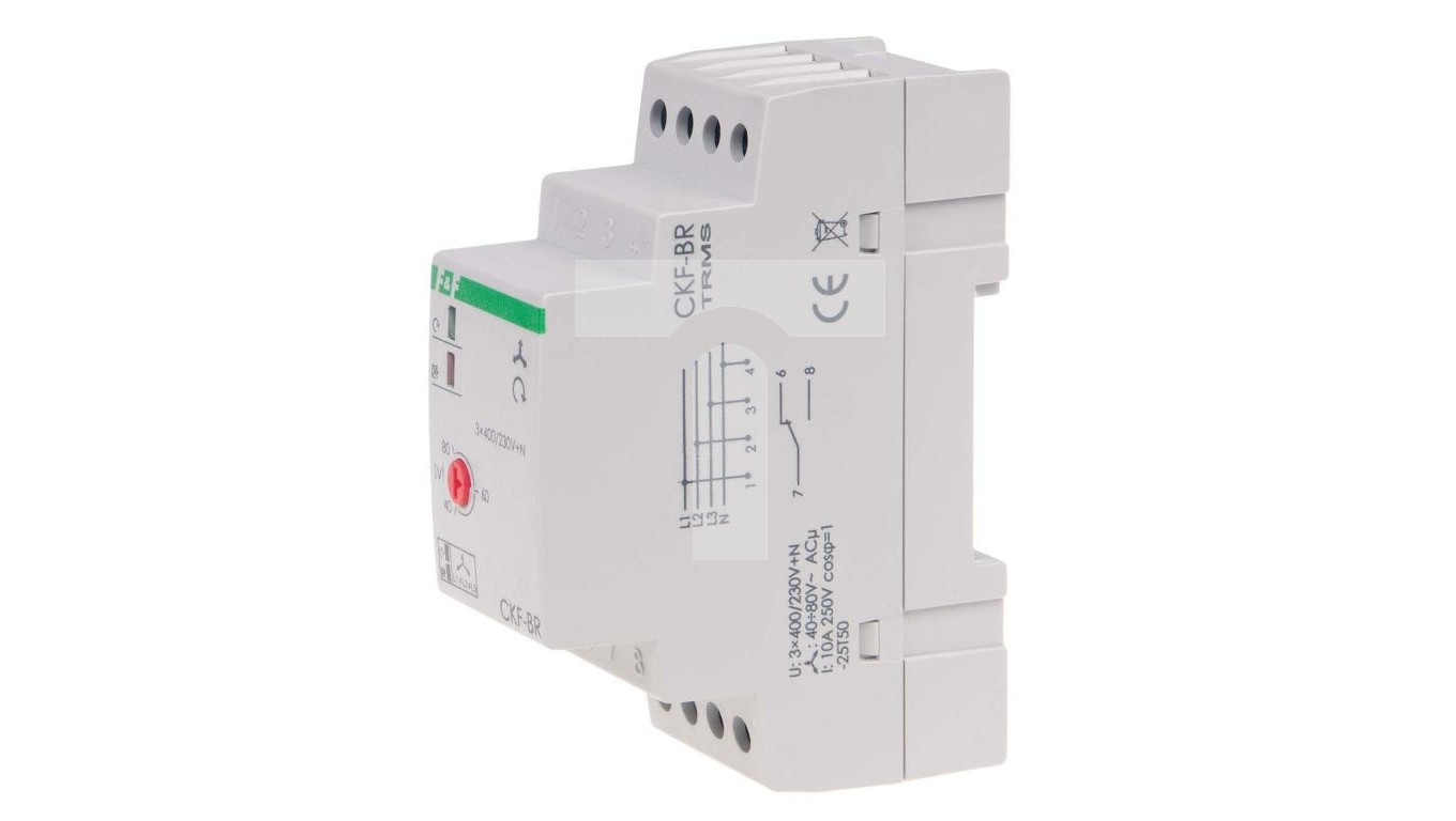 Przekaźnik kolejności i zaniku fazy CKF-BR-TRMS – F&F | TIM SA