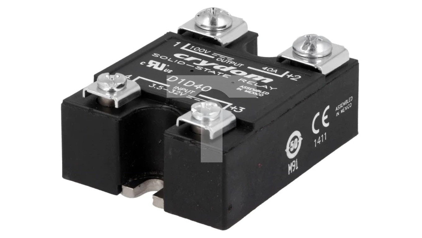 Crydom Relais à Semi-conducteurs MCPC2425C 25 A Tension De Contact  Max 280 Vac 1 Pcs 51015381