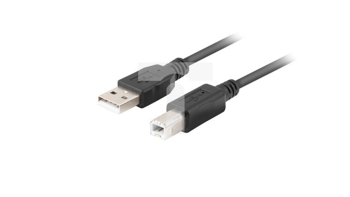 KABEL USB-A(M)-USB-B(M) 2.0 1.8M CZARNY FERRYT BOX LANBERG – LANBERG ...