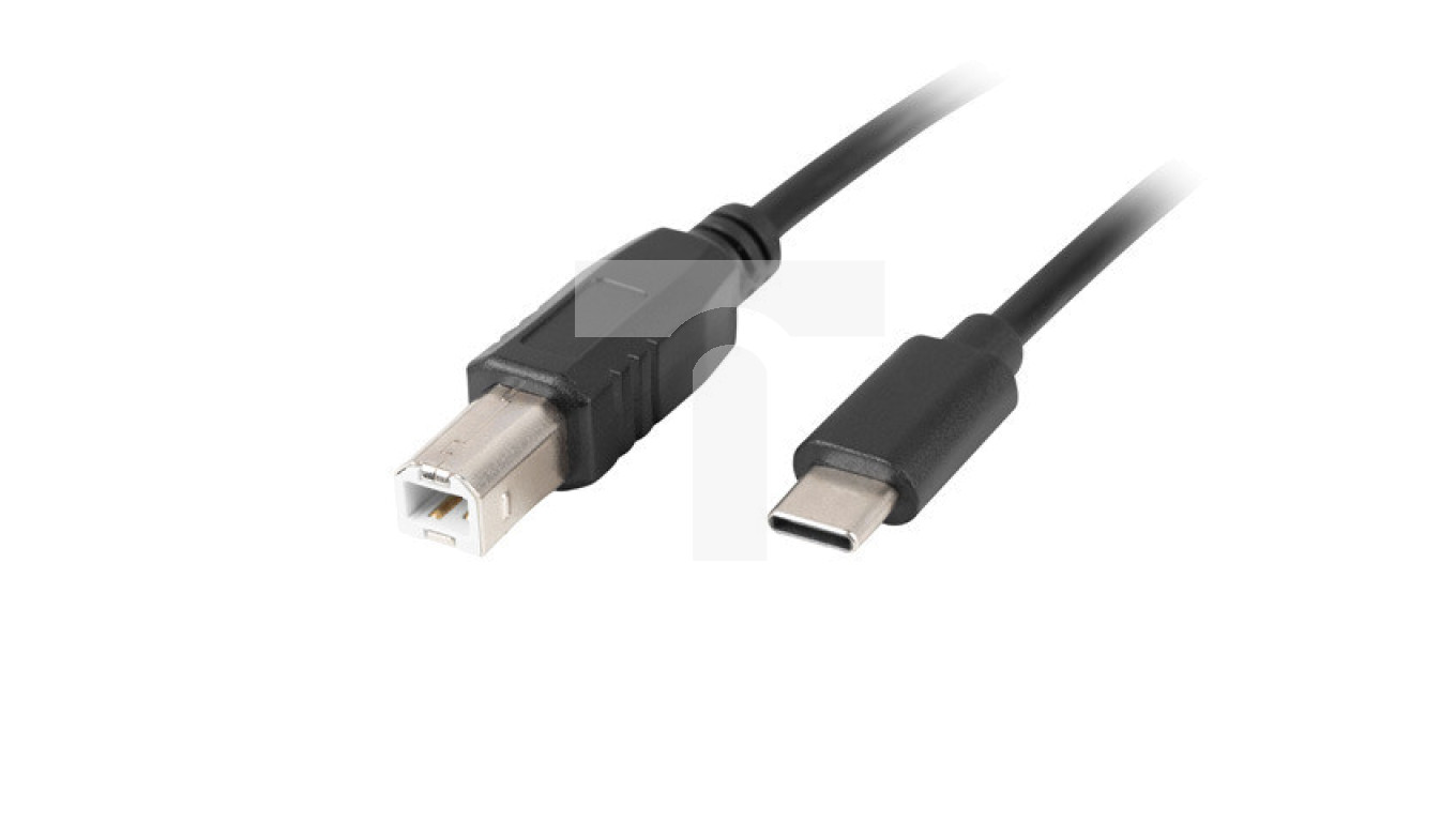 KABEL USB-C(M)-USB-B(M) 2.0 3M CZARNY FERRYT LANBERG – LANBERG | TIM SA