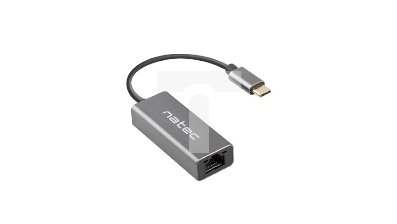 KARTA SIECIOWA NATEC CRICKET USBC 3.1 1X RJ45 1GB NA KABLU Natec
