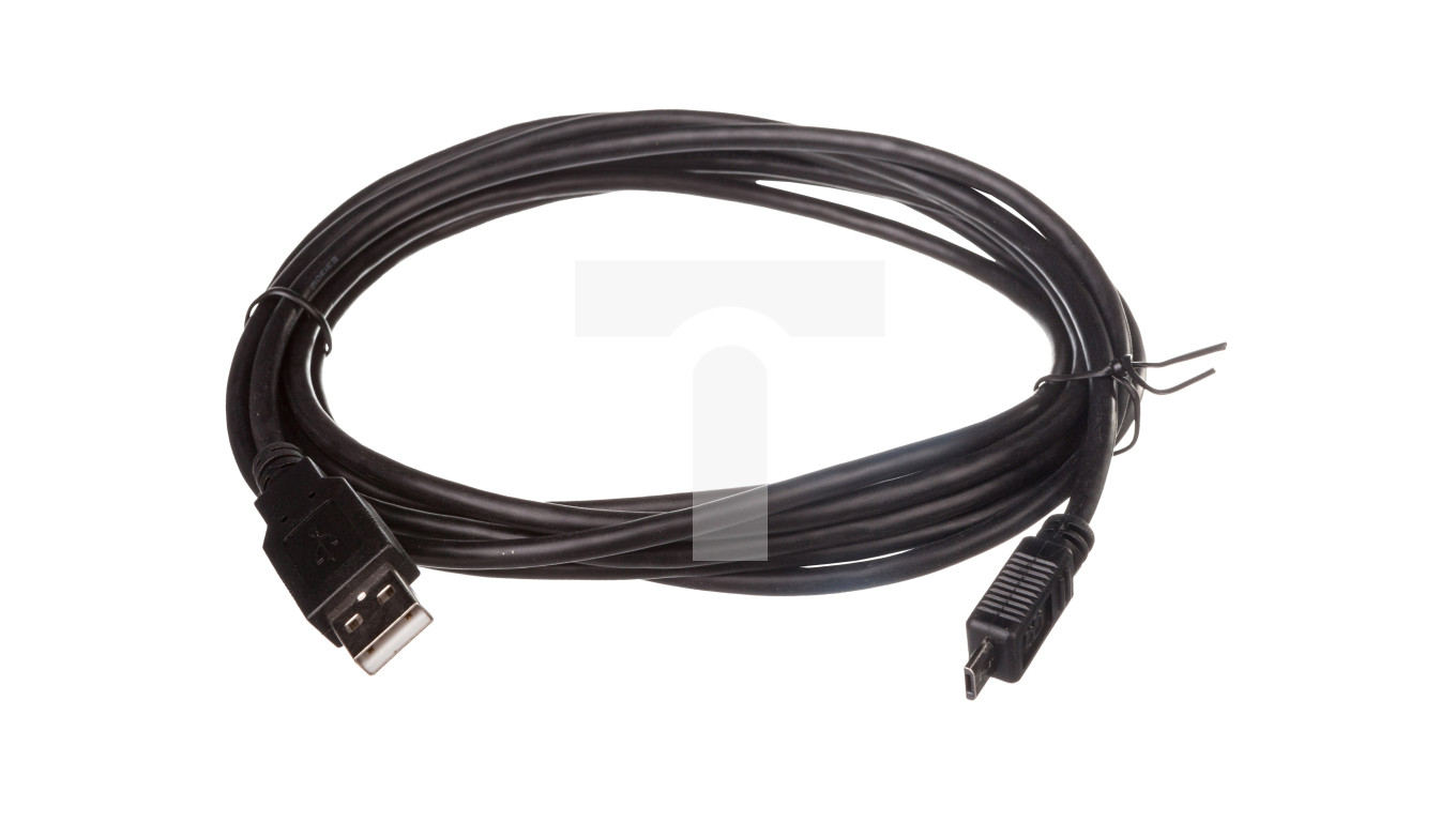 Kabel USB 3m czarny USB A/M wtyk - microUSB B/M wtyk s/USB 2.0 AK-300110-030-S