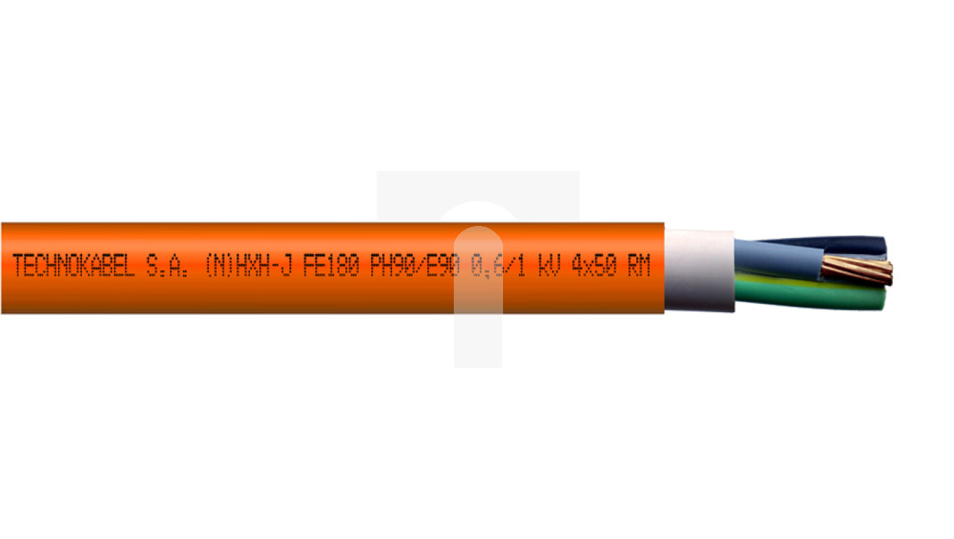 Kabel energetyczny ognioodporny (N)HXH FE180 PH90/E90 2x1,5 0,6/1kV /bębnowy/