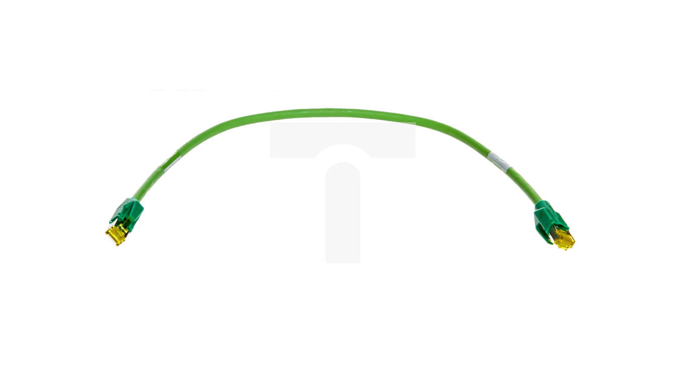 Kabel krosowy (Patch Cord) SF/UTP kat.6A zielony 0,5m 6XV1870-3QE50