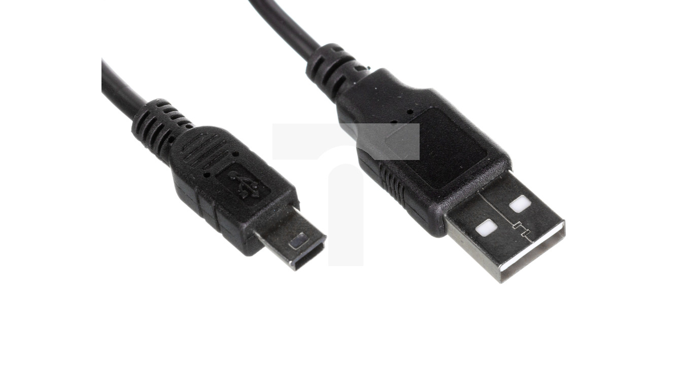 Kabel połączeniowy miniUSB 2.0 /Canon/ Typ USB A/miniUSB B(5pinów), M/M ...