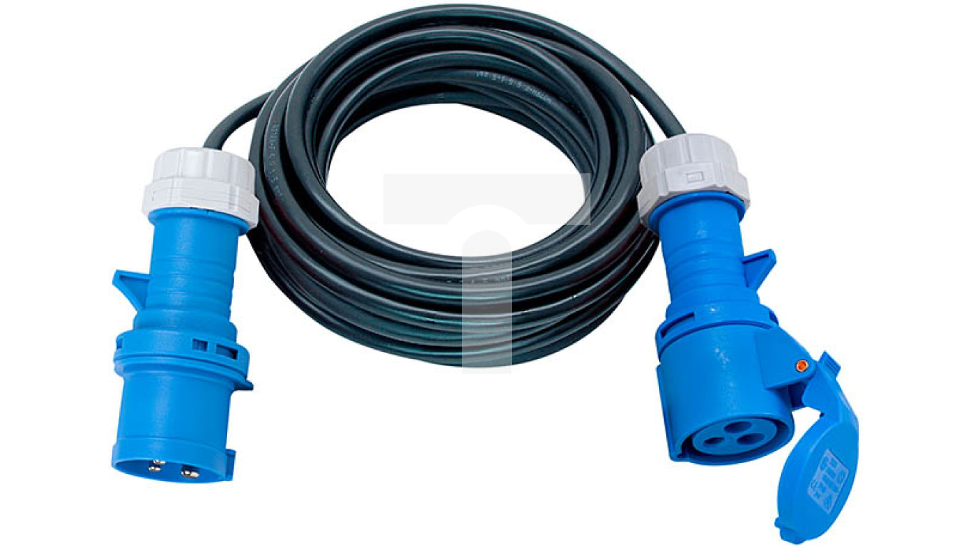 Brennenstuhl Stromkabel 16 A/230 V H07RN-F 3 G1,5 Schwarz – Robustes Ersatzkabel Für Geräte & Netzteile