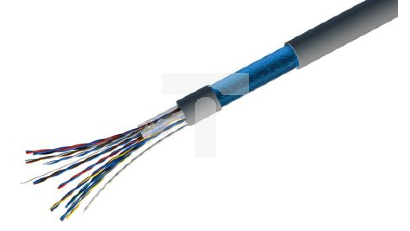 Kabel telefoniczny, 100m, 1-parowy, ekranowany, Szary 180 V AC, RS PRO ...