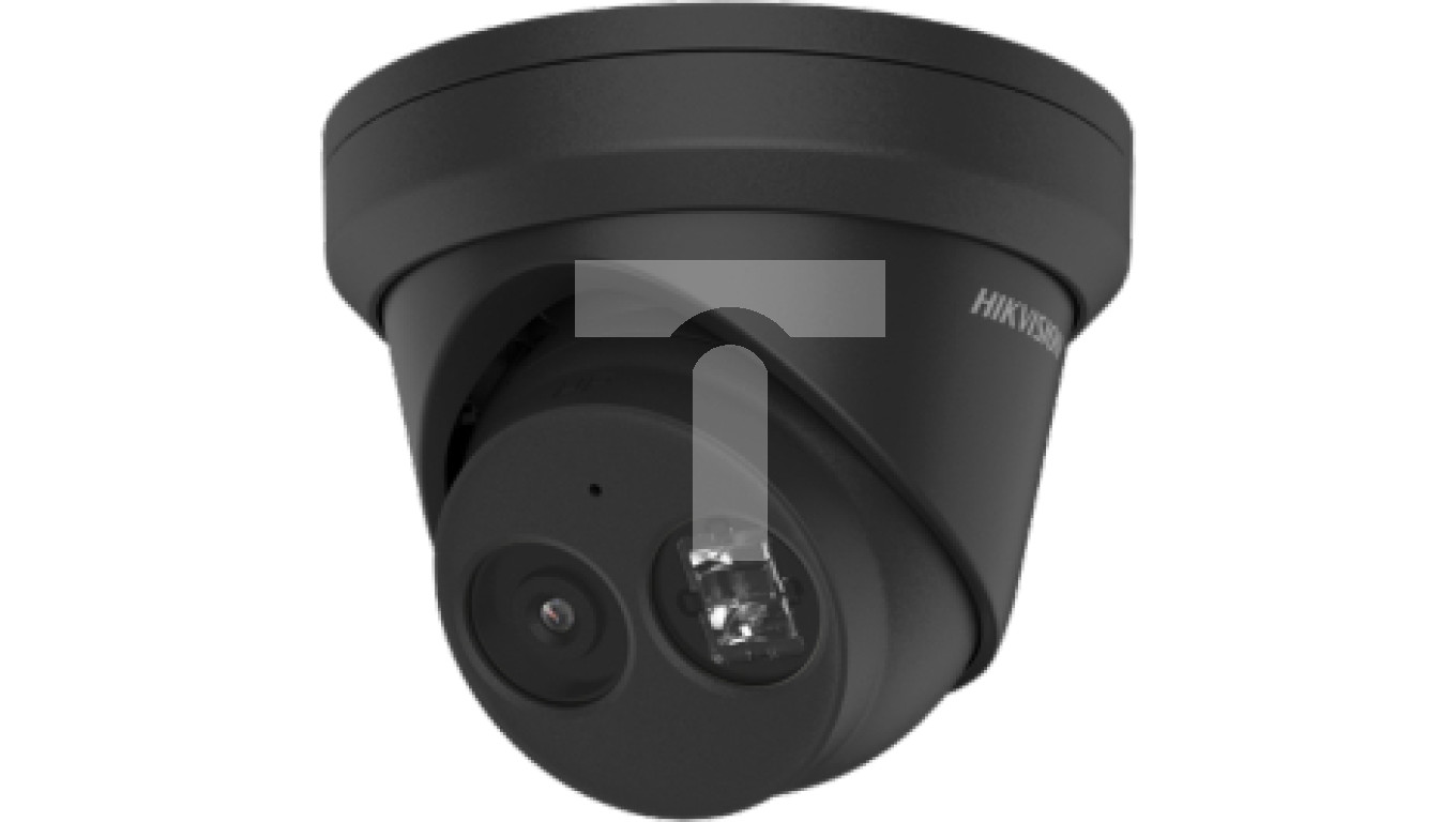 Kamera kopułkowa IP, 4Mpx, 2.8mm, IR30m, mikrofon, czarna