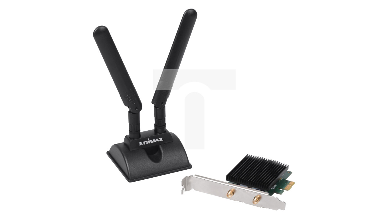 Karta sieciowa EDIMAX EW-7833AXP (PCI Express AX3000 Wi-Fi 6 Dual Band 802.11ax i Bluetooth 5.0)