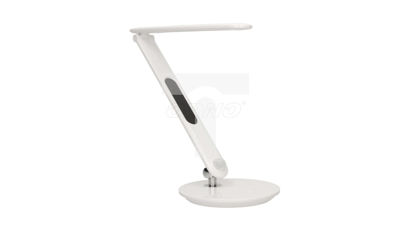 Lampka biurkowa z wyświetlaczem LCD CRYSTAL LED 6,5W 46SMD 500lm 4000K biała OR-LB-1522