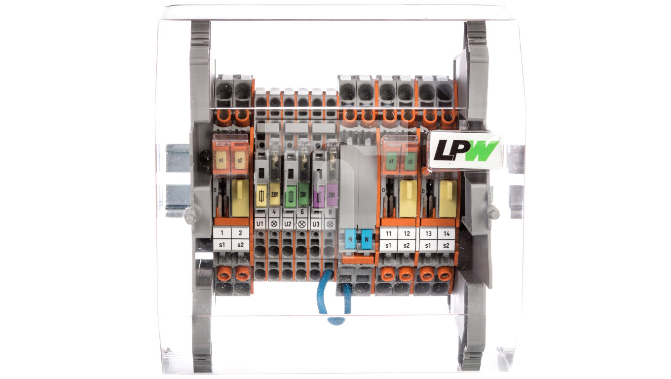 Listwa pomiarowa WAGO LPW 14-torowa 230VAC równoległa 847-297/230-2000
